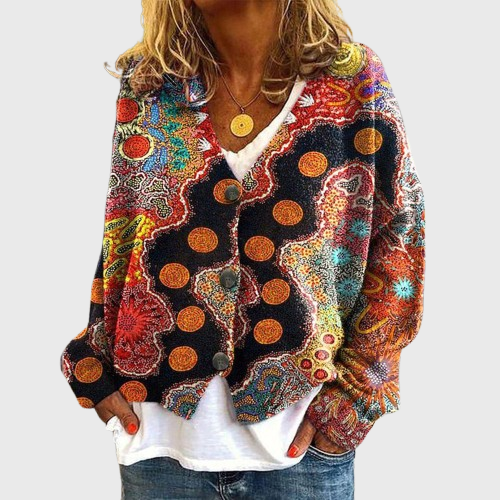 AVA™-MULTICOLOR CARDIGAN