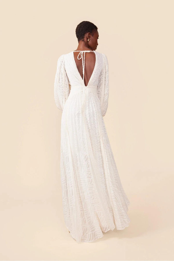 Mabel | Cream Maxi Dress by Allegory