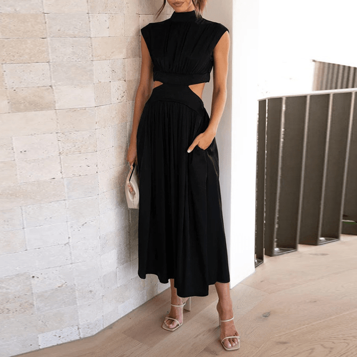 Eleanor | Elegant Cutout Maxi Dress