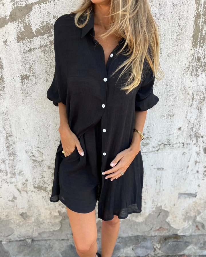 Tavira | Casual Shirt & Shorts Set
