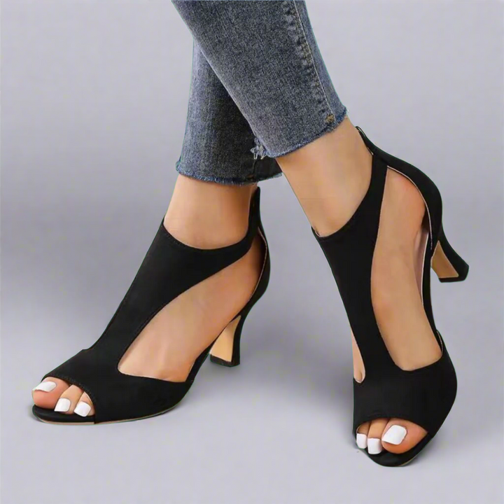Débora - Elegant Open Toe Orthopedic Sandals