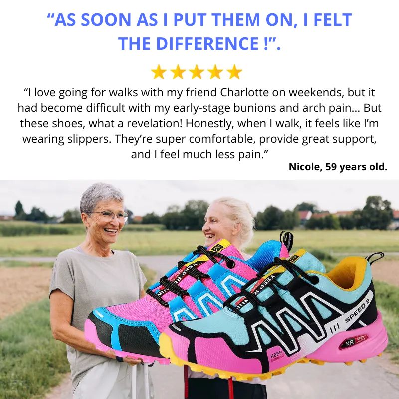 Vela– Women’s Orthopedic Comfort Walking Shoes