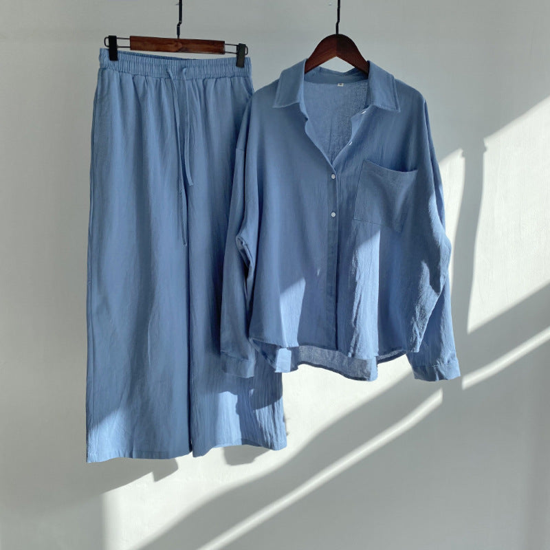 Renata | Cozy Relaxed Shirt & Pants Set