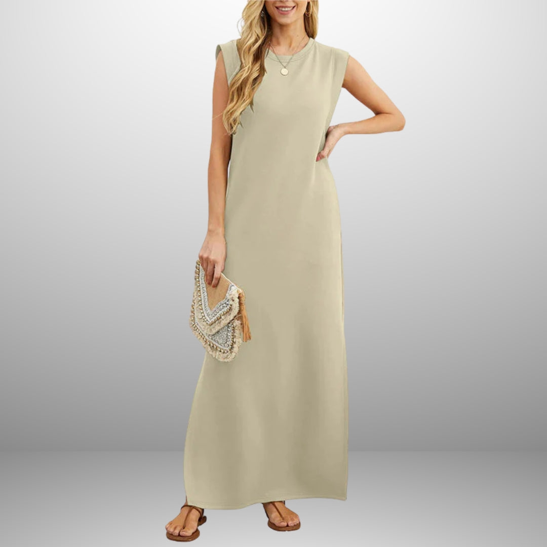 Emma |Long Flowing Wrinkle-Free Dress
