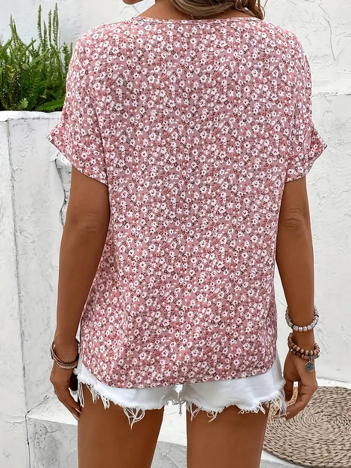 Camille - Elegant, Light Floral Blouse