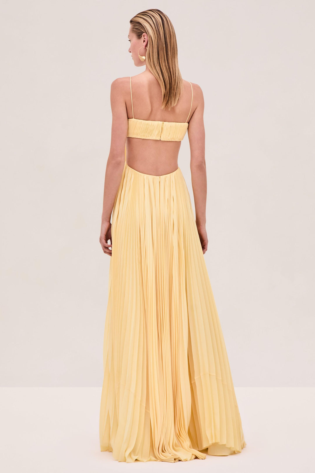 Vivienne | Daffodil Yellow Maxi Dress
