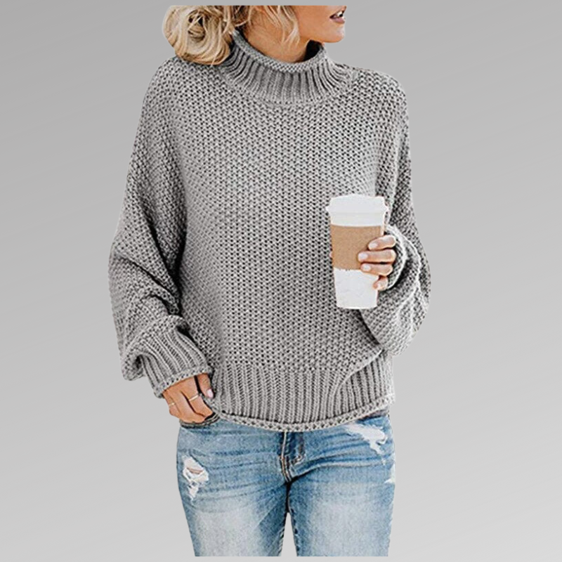 Braelyn | High-collar sweater