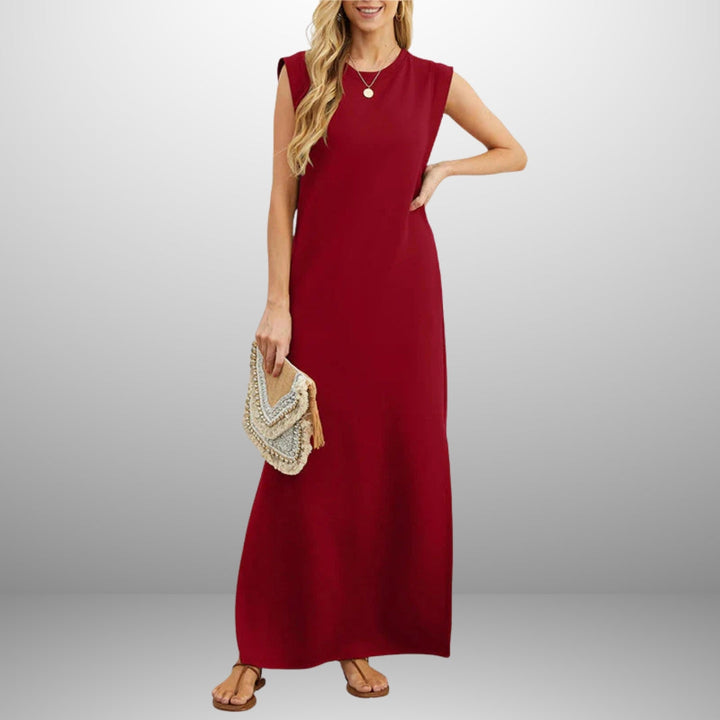 Emma |Long Flowing Wrinkle-Free Dress