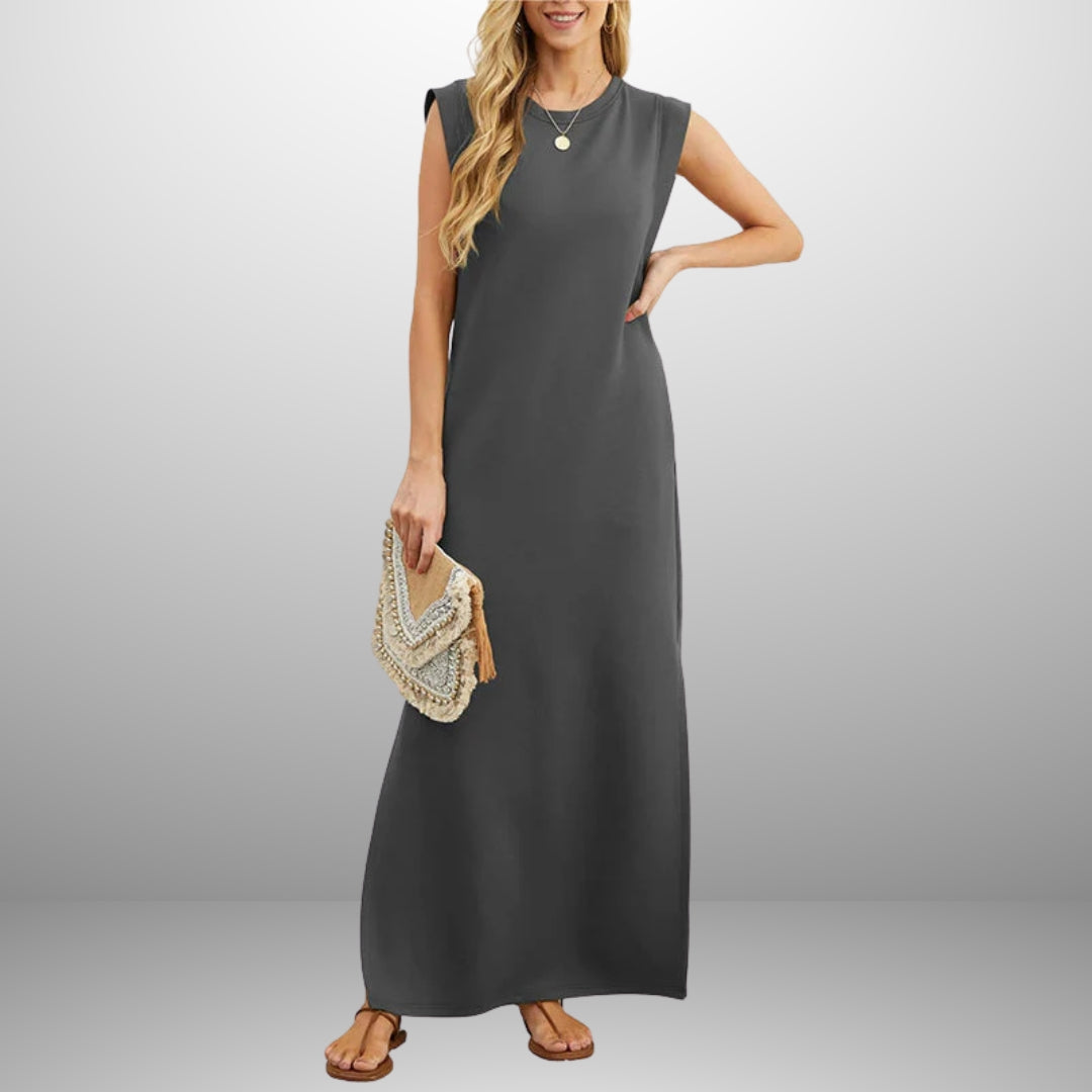 Emma |Long Flowing Wrinkle-Free Dress