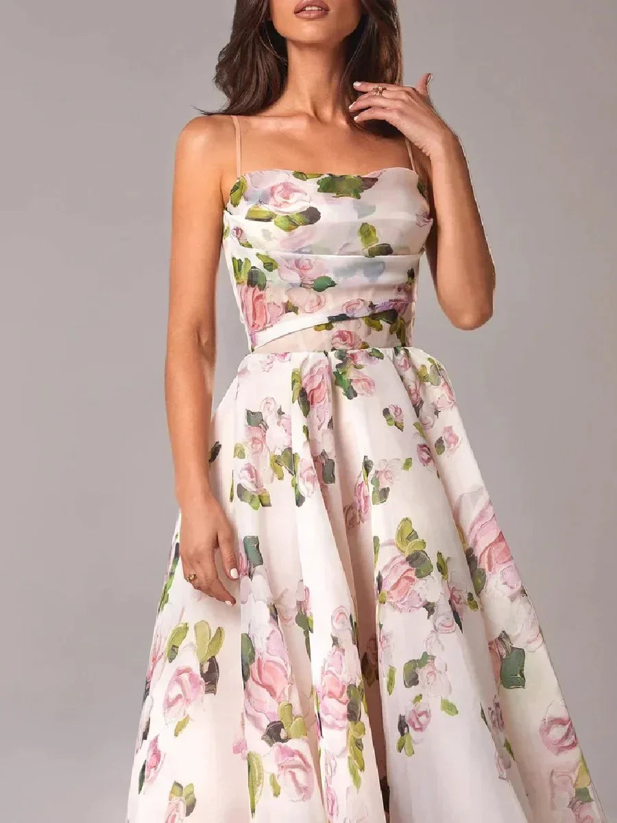 LELLY -LUXE STRAPLESS DRESS