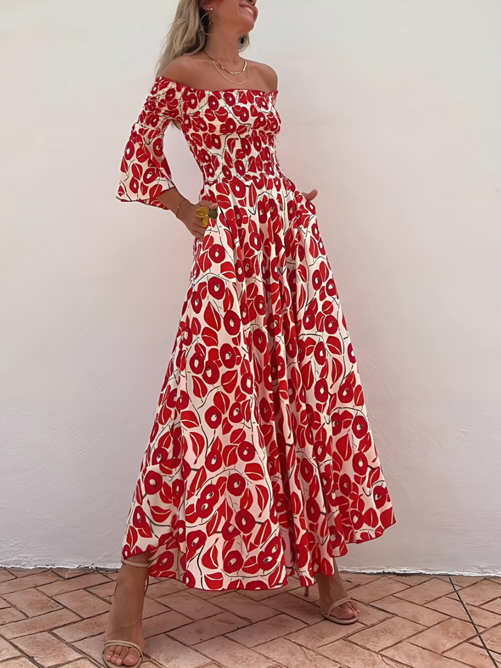 Serina | Colorful Statement Dress