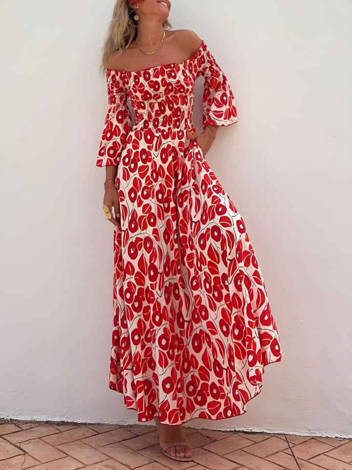 Serina | Colorful Statement Dress