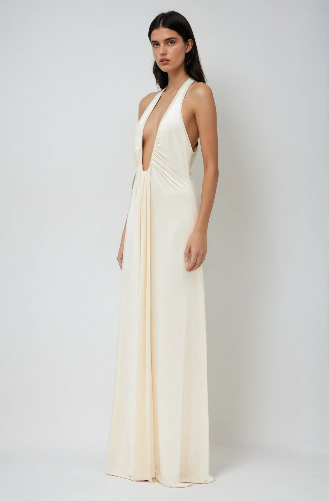 Soline – Cupro Maxi Dress
