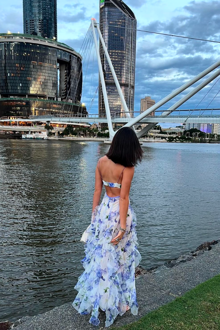 Maisie - Floral maxi dress