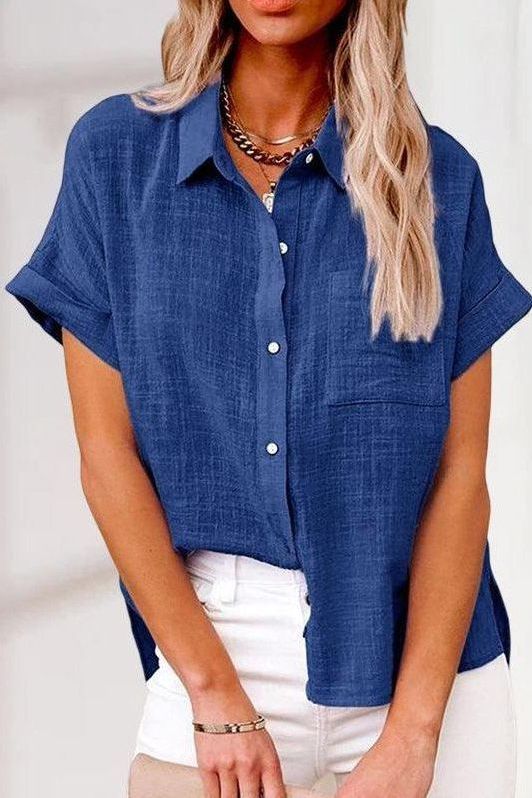 Lavinia | Chic Lightweight Button-Up Shirt