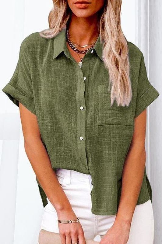 Lavinia | Chic Lightweight Button-Up Shirt