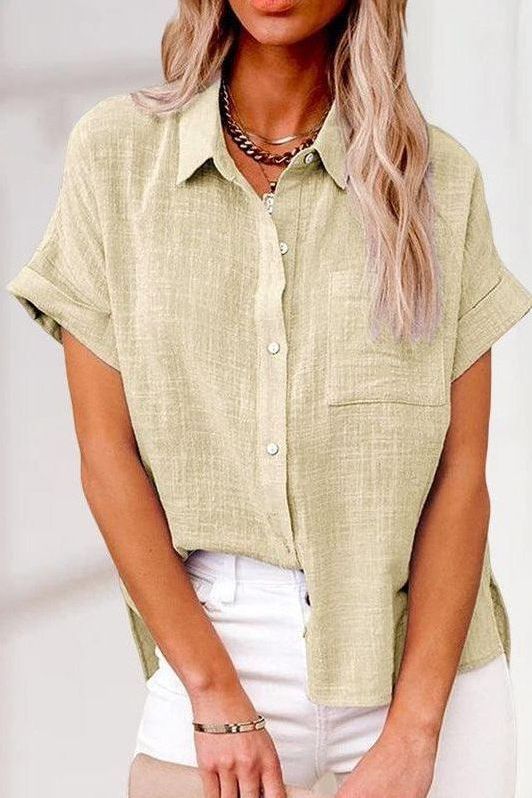 Lavinia | Chic Lightweight Button-Up Shirt
