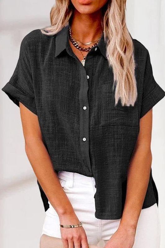 Lavinia | Chic Lightweight Button-Up Shirt