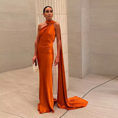 Adaline - Timeless cape maxi dress