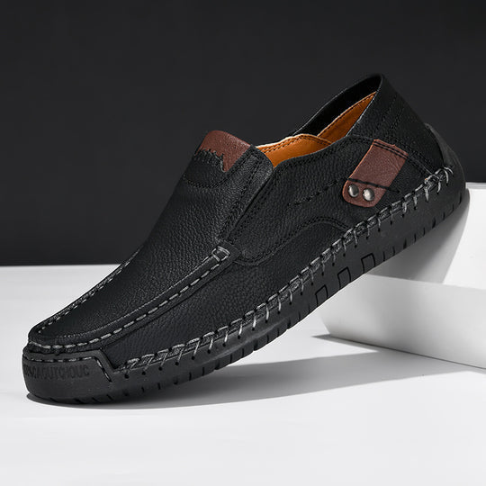 LIO - LEATHER LOAFERS WITH NON-SLIP