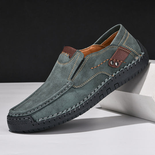 LIO - LEATHER LOAFERS WITH NON-SLIP