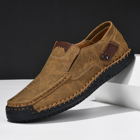 LIO - LEATHER LOAFERS WITH NON-SLIP