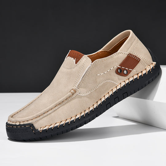 LIO - LEATHER LOAFERS WITH NON-SLIP