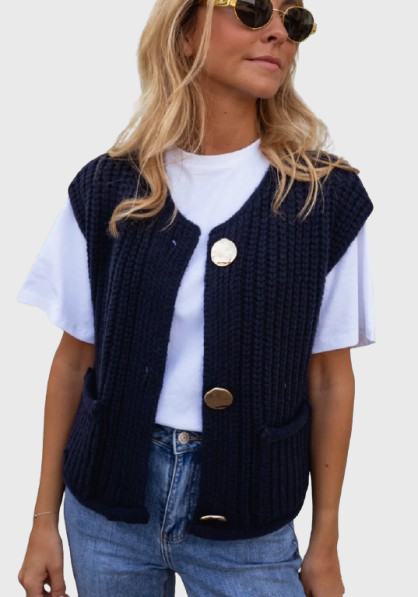 FENJA™ | The Chic Layering Knit Vest