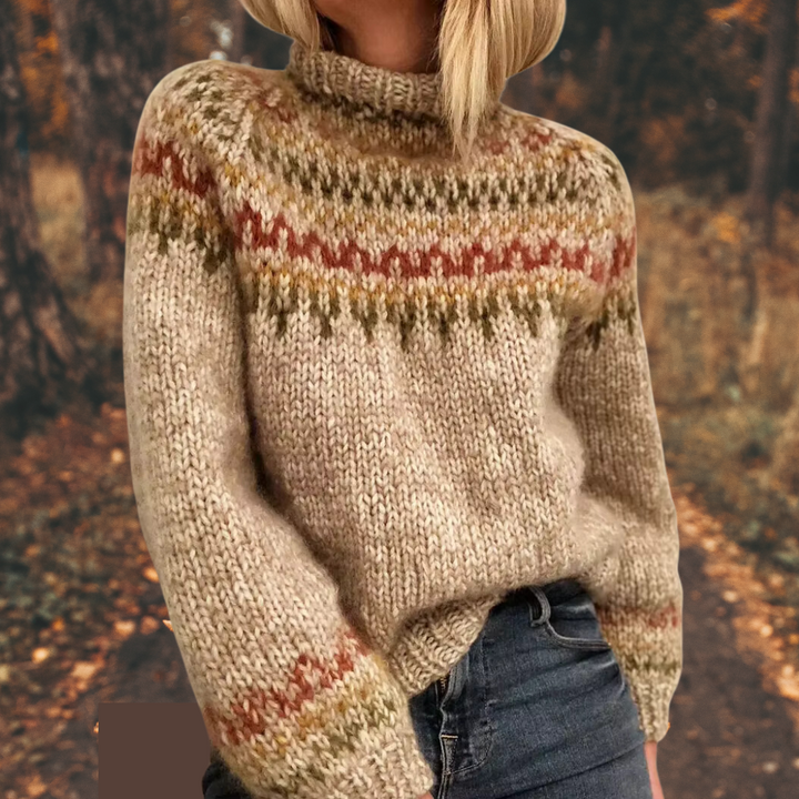 Astrid™ | Women’s Nordic Knit Sweater