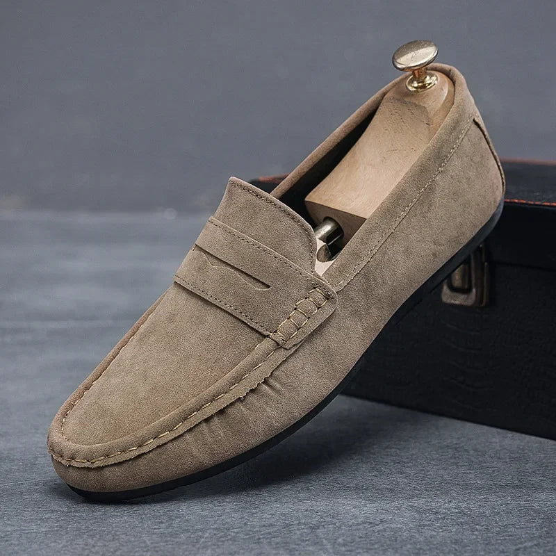 Lightweight Suede Loafers