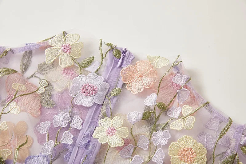 MIA- FLORAL FNESSE DRESS