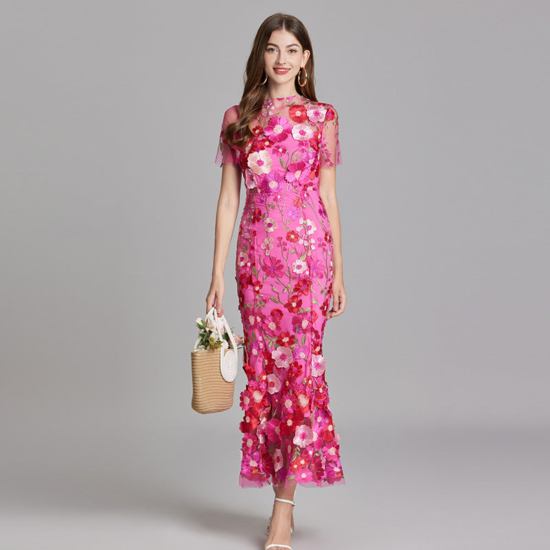 MIA- FLORAL FNESSE DRESS