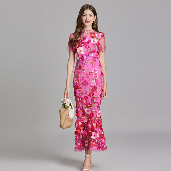 MIA- FLORAL FNESSE DRESS