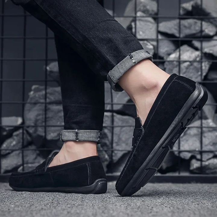 Lightweight Suede Loafers