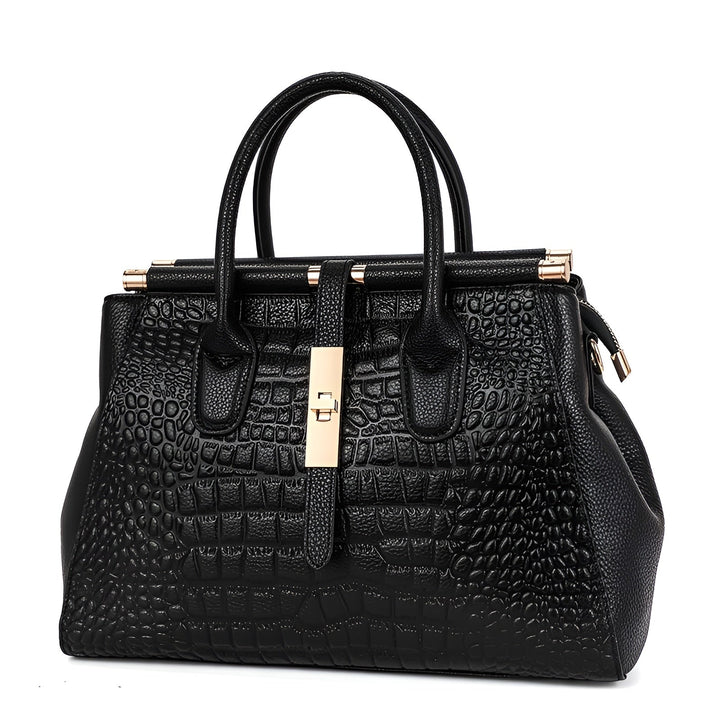 ARIEN | ELEGANT CROCODILE-TEXTURED TOTE BAG