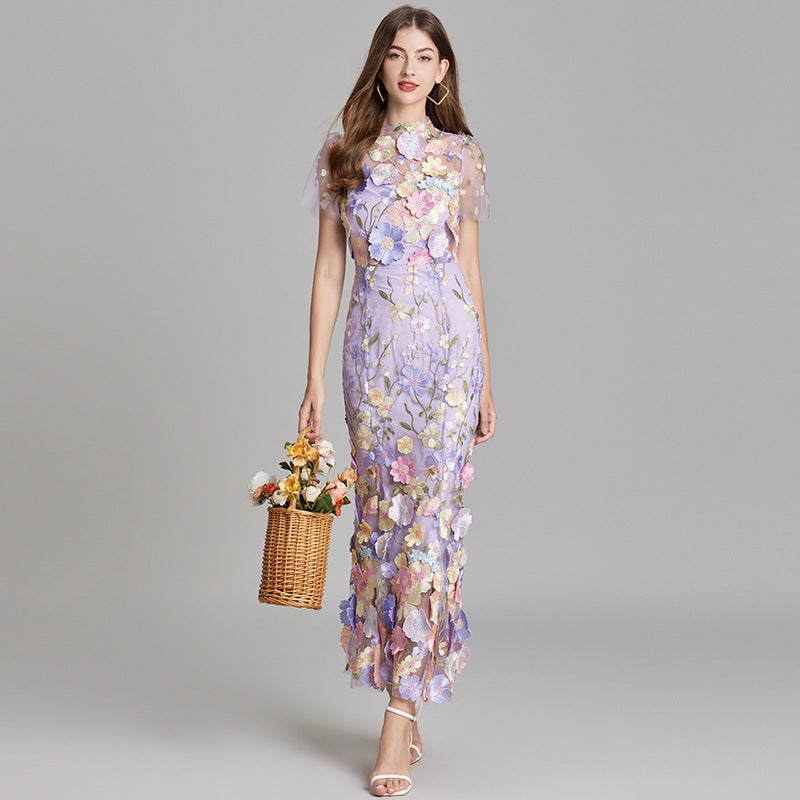 MIA- FLORAL FNESSE DRESS