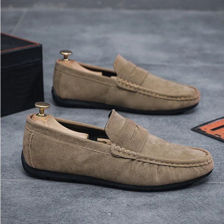 Lightweight Suede Loafers