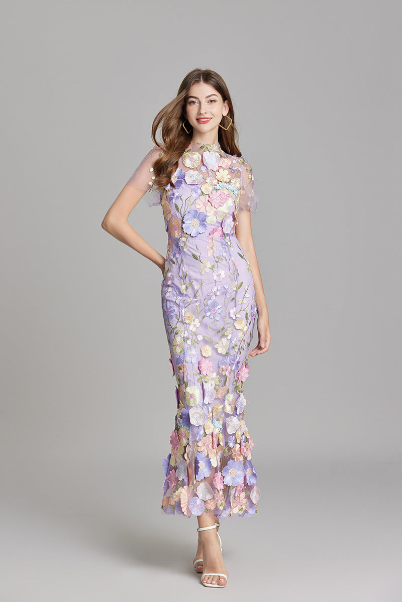 MIA- FLORAL FNESSE DRESS