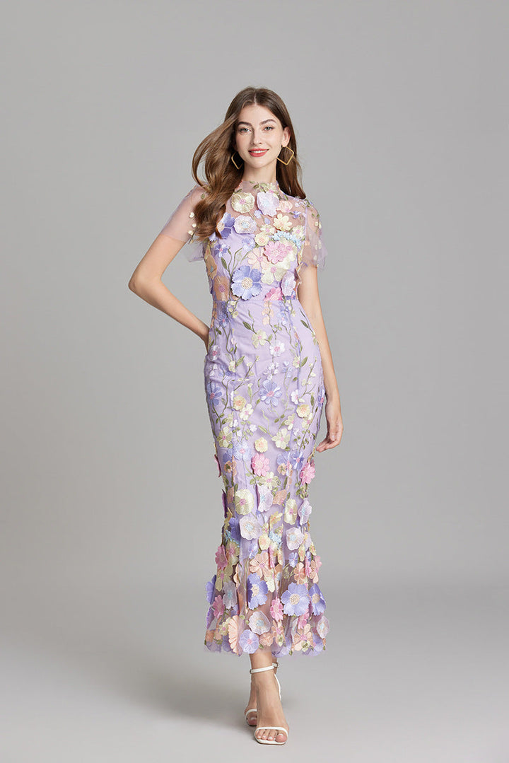 MIA- FLORAL FNESSE DRESS