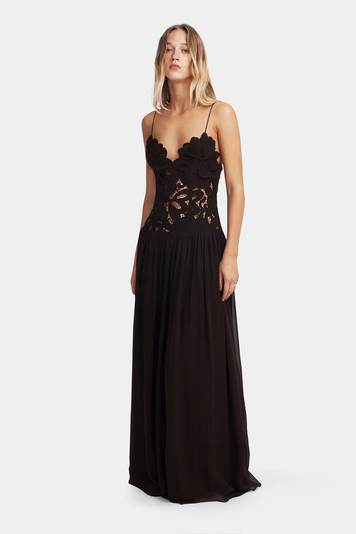 Stephanie | Cedarwood Maxi Dress