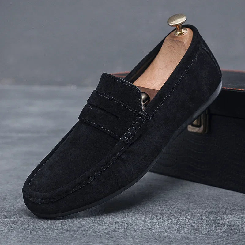 Lightweight Suede Loafers