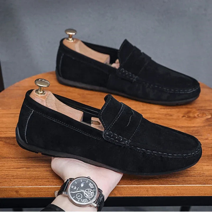 Lightweight Suede Loafers