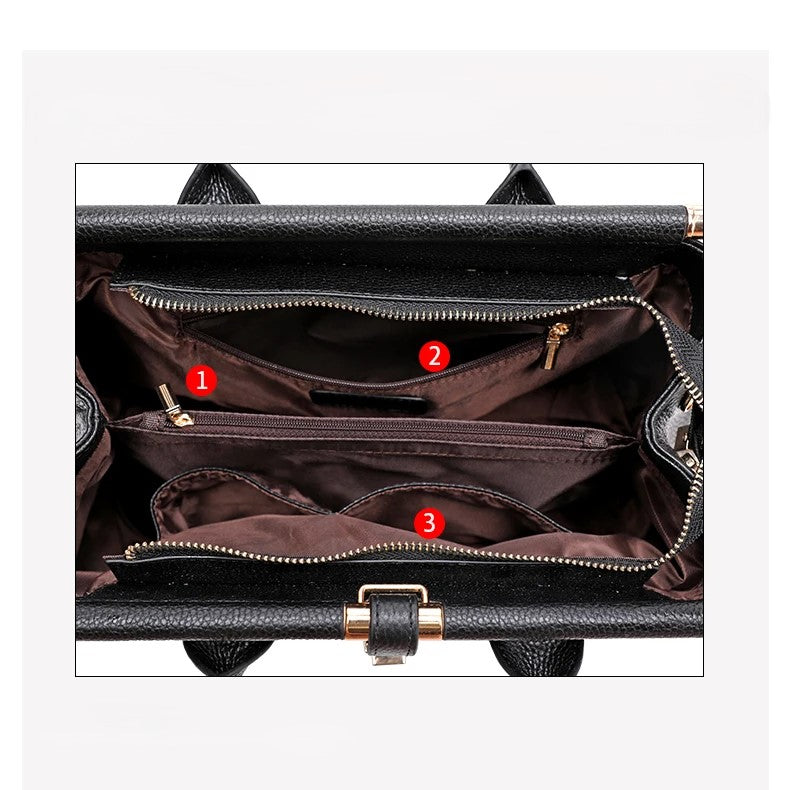 ARIEN | ELEGANT CROCODILE-TEXTURED TOTE BAG