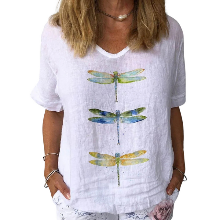 Nila/ Relaxed Dragonfly Top