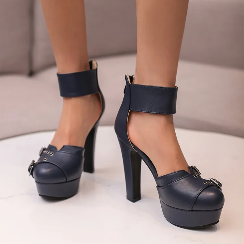 Sophie Ember Strap Heels