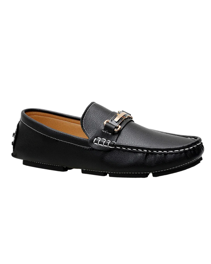 Genuine leather loafers