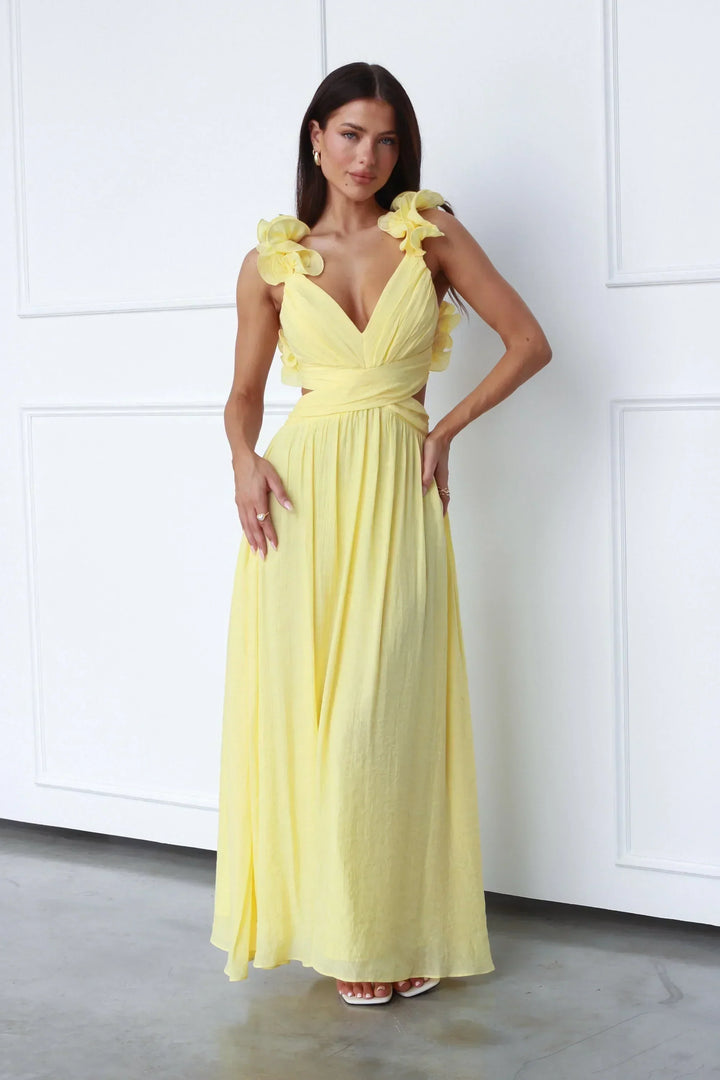 Vanessa - Elegant Backless Maxi Dress