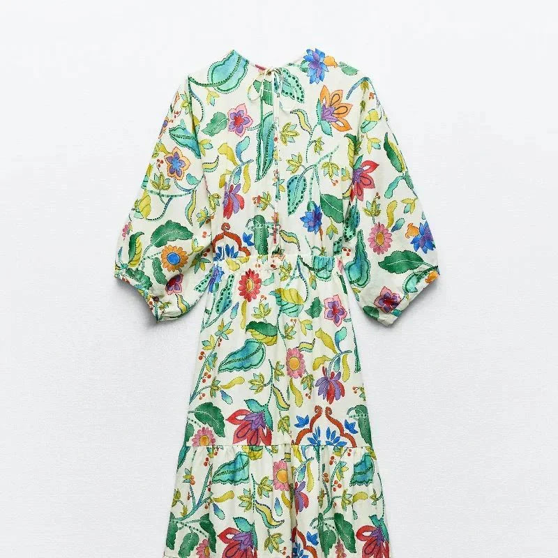 Bea - Floral Summer Maxi Dress
