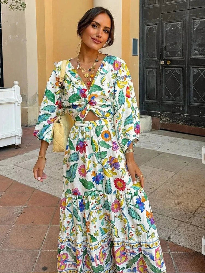 Bea - Floral Summer Maxi Dress