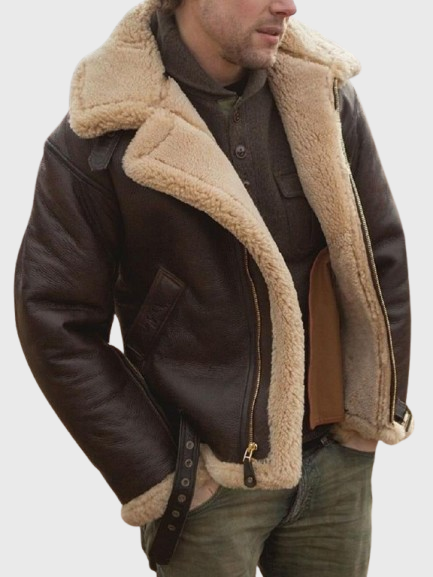 DOMENIC™-LUXURY SHEARLING JACKET